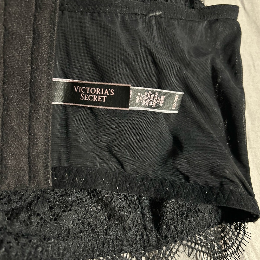Victoria's Secret Black Lace Dream Angels Corset Size 36D - Picture 4 of 4